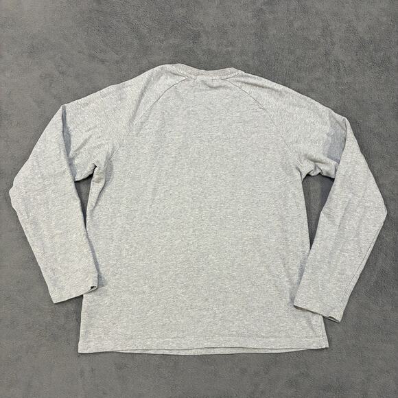 Patagonia Board Label Light Gray Outdoor Long Sleeve Sweatshirt Mens Size Medium - Picture 2 of 10